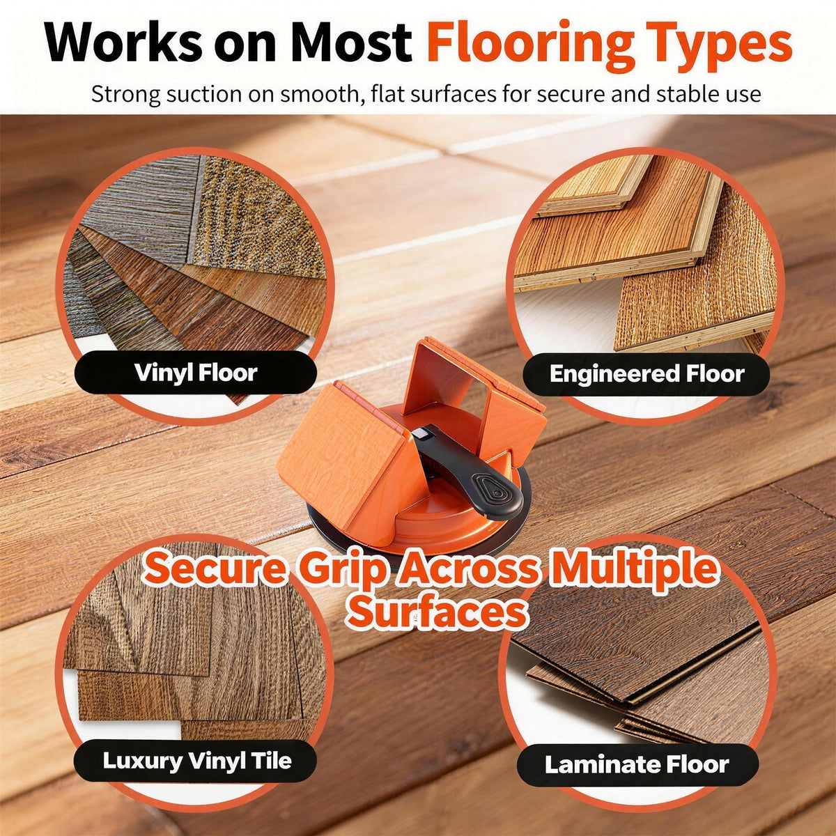 Twostubir heavy-duty iron tool for repeated plank adjustments