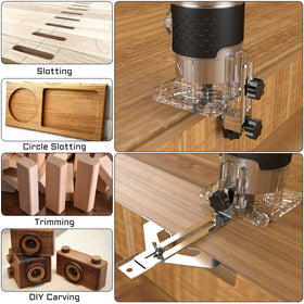 TwoWin router tool 15-piece carbide bit set