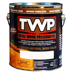 TWP 1501 Cedartone wood stain can for durable, low-VOC protection.