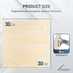 TX liteart 1/8 inch plywood pack ready for precise laser projects.