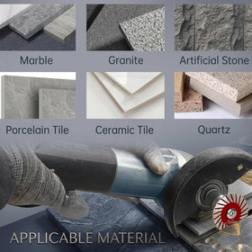 Tydlig stone cutting kit suitable for marble, granite, porcelain projects
