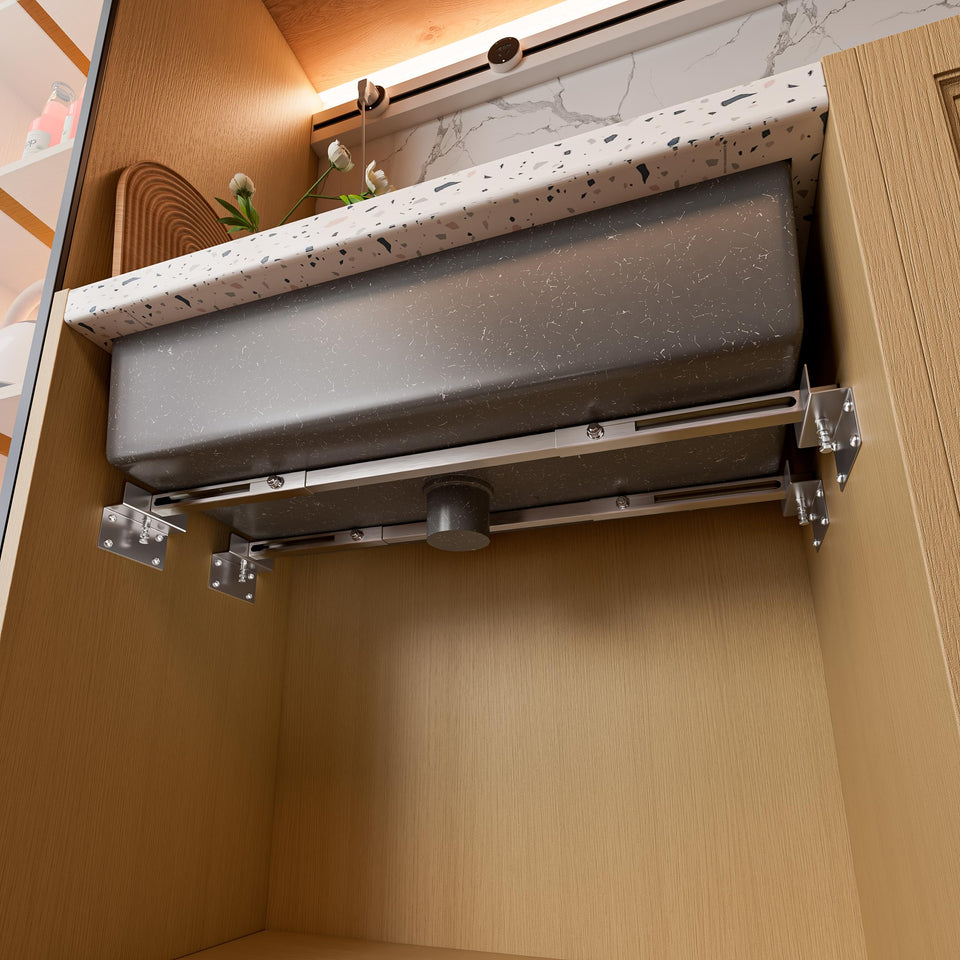 TYESTAND CPT-4 lift actuator assembly for heavy undermount sinks