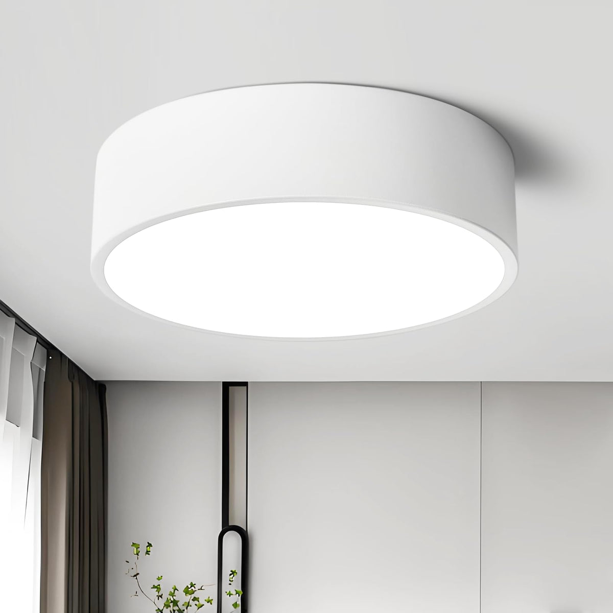 TYNCEAOL dimmable LED ceiling light close-up showing dimming control for everyday use