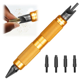 TYRWEEY Case Prep Multitool outside deburring tool smooths outer burrs for easier loading