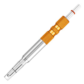 TYRWEEY trim nail punch with retaining clip securely positions nails for clean flush results.