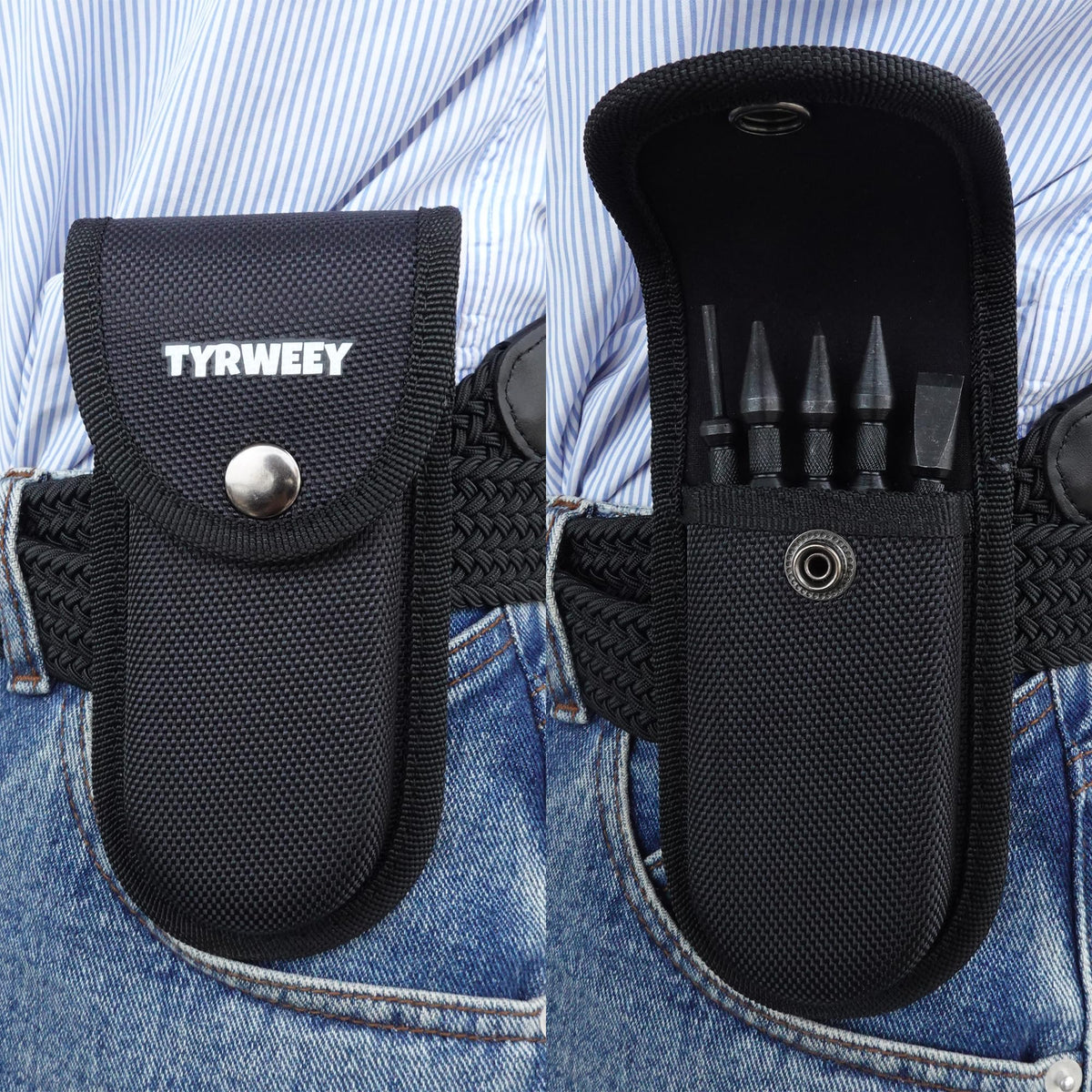 TYRWEey compact tool kit design fits in tight spaces for on-site tasks.