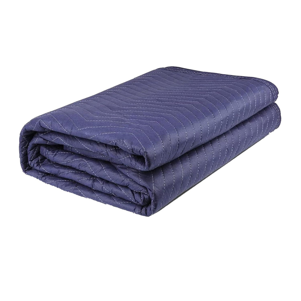 U HOMOVING moving blanket 80x72 blue cover protects large furniture during moves.
