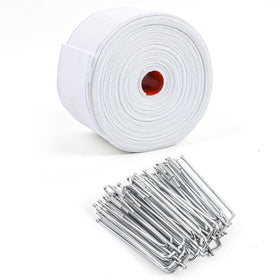 UBCGOTT measuring and alignment guide aids accurate pleat spacing.