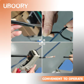 UBOORY outdoor wire with heavy jacket protects against tearing during landscaping