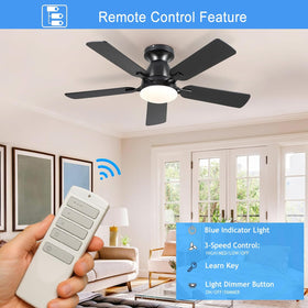 UBORSY Harbor Breeze remote 3-speed buttons for fan control