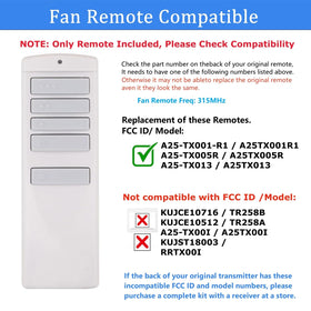 UBORSY Harbor Breeze remote dimming control for seamless light levels