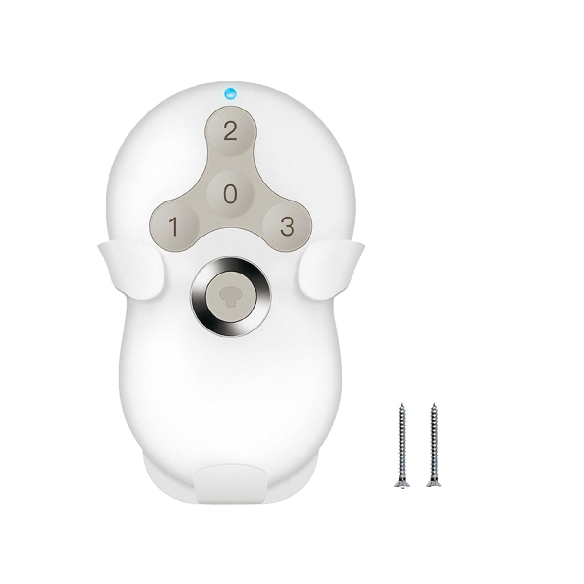 UBORSY Hunter remote 99122/99123 compact handheld for simple fan speed and light dimming.