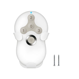 UBORSY Hunter remote 99122/99123 compact handheld for simple fan speed and light dimming.