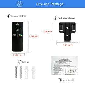 UBORSY TX028C-S color temperature option for ambient ambience