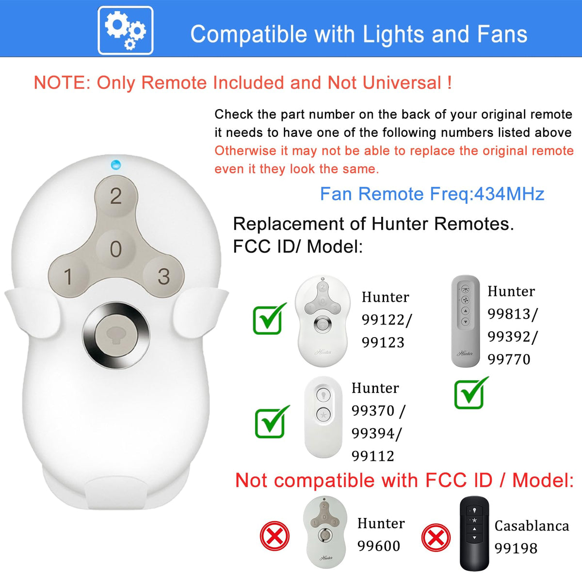 UBORSY wall-mount bracket keeps remote within reach for convenient storage.