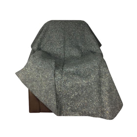Uboxes gray moving blankets rolled for compact storage and transport
