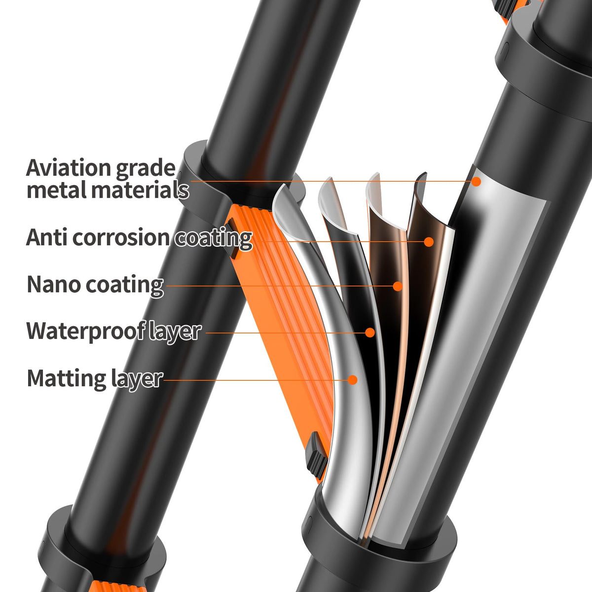 UC UP CLIMBER ladder with 330 lb capacity for sturdy outdoor work.