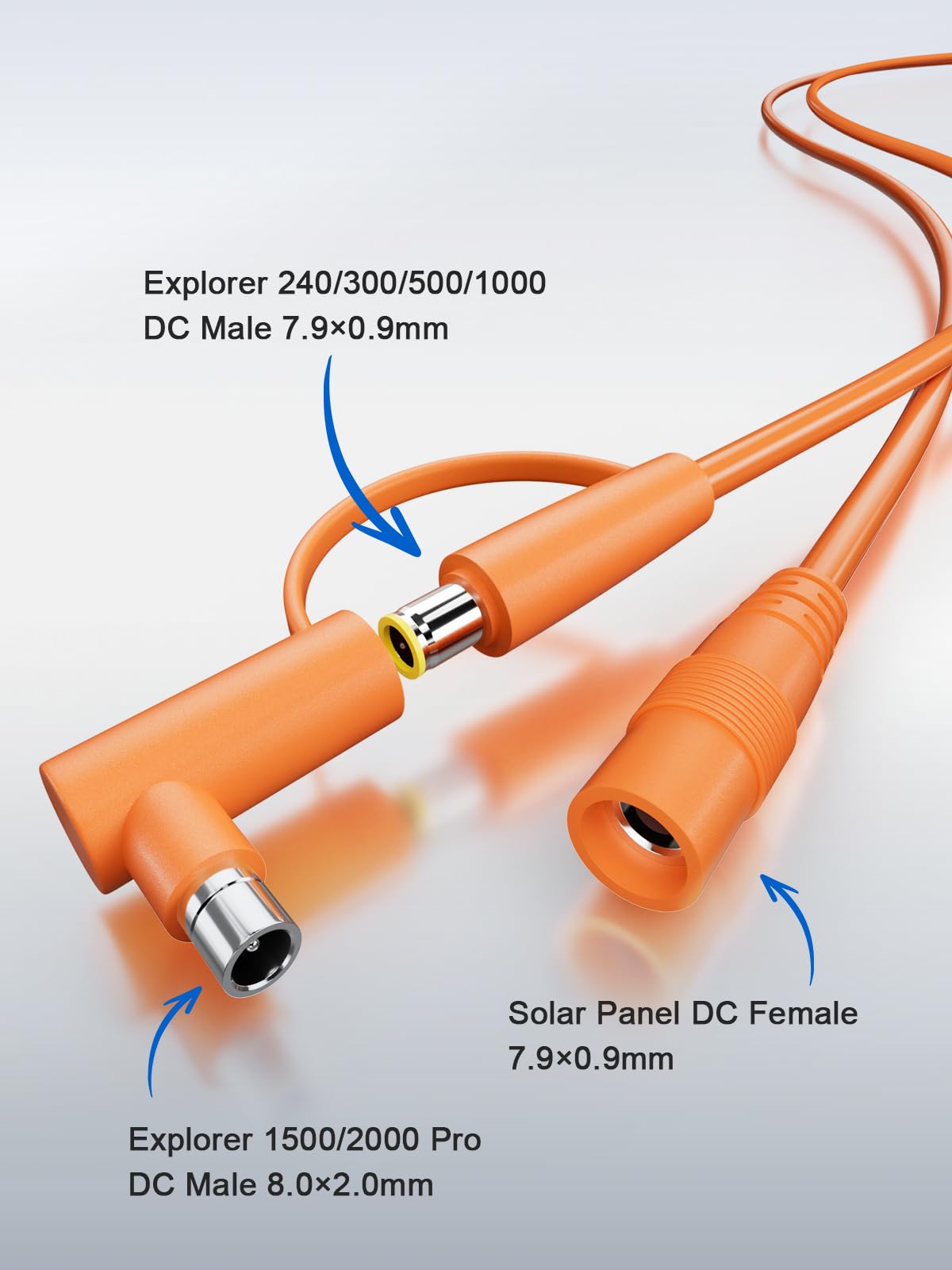UCANUUP 14awg copper wire extension highlights efficient charging distance