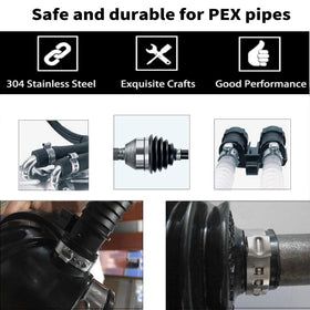 UCANVIN 100pcs pack supports multiple PEX projects