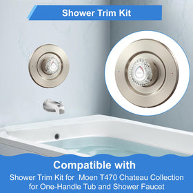 UCDEDT sleeve replacement supports smooth single-handle tub/shower operation
