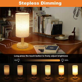UCHENTON lamp with stepless dimming lets you set your perfect brightness.