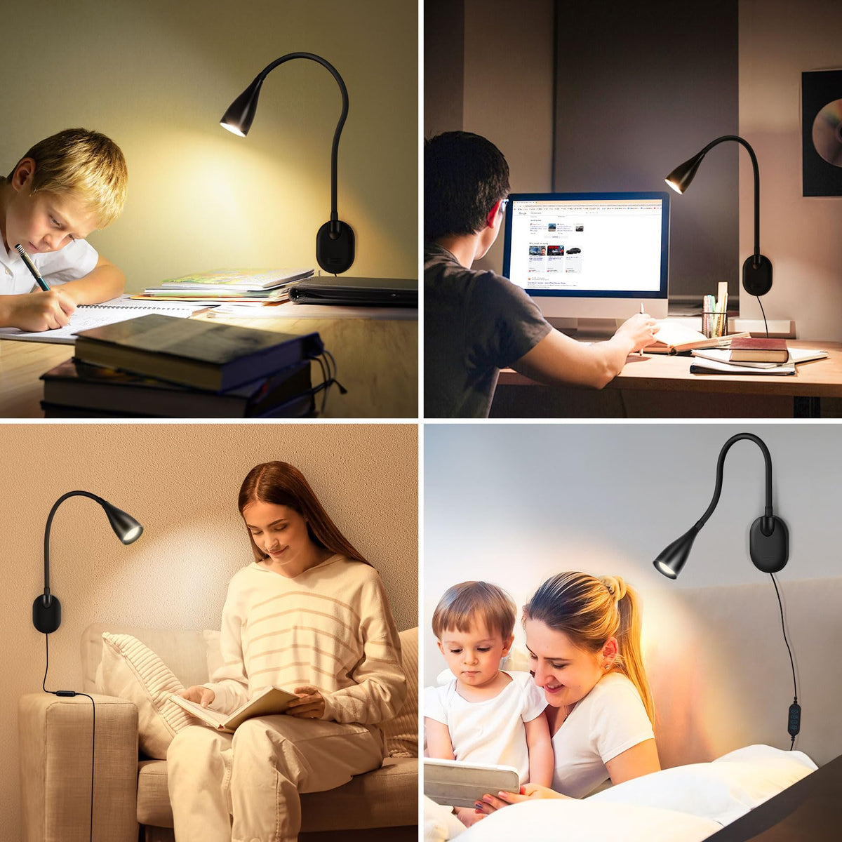 Uchoiceme light with adhesive or screw mounting for versatility.