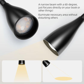 Uchoiceme LED wall light remembers last setting for convenience.