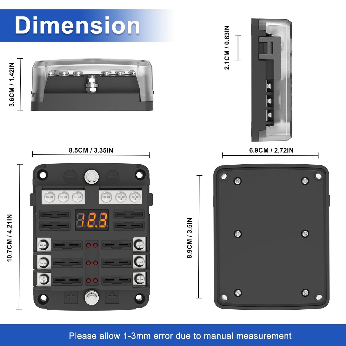 UCkasayfy wide compatibility suits cars, motorcycles, boats, trucks, and RV setups.