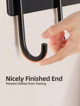 UDENIS easy no-drill installation hanging over a door
