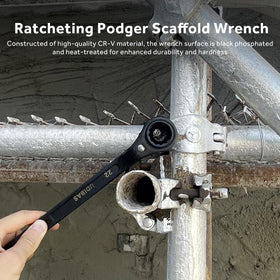 Udibas tail handle aiding bolt alignment and wire twisting