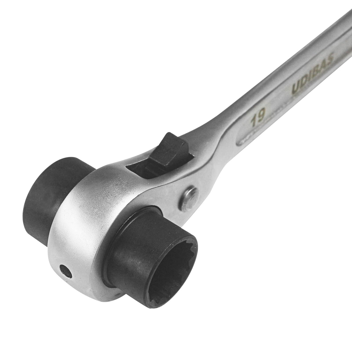 Udibas tail-handle supports bolt alignment and wire twisting