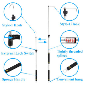 UEGHNS Outer Lock Extension enables precise length adjustments for awkward spaces.