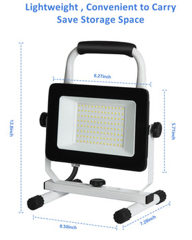 UFOND light head offers 360° horizontal rotation and 270° vertical tilt