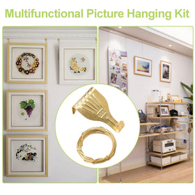 UFURMATE exhibition-hanging system simplifies setup and frame arrangement.