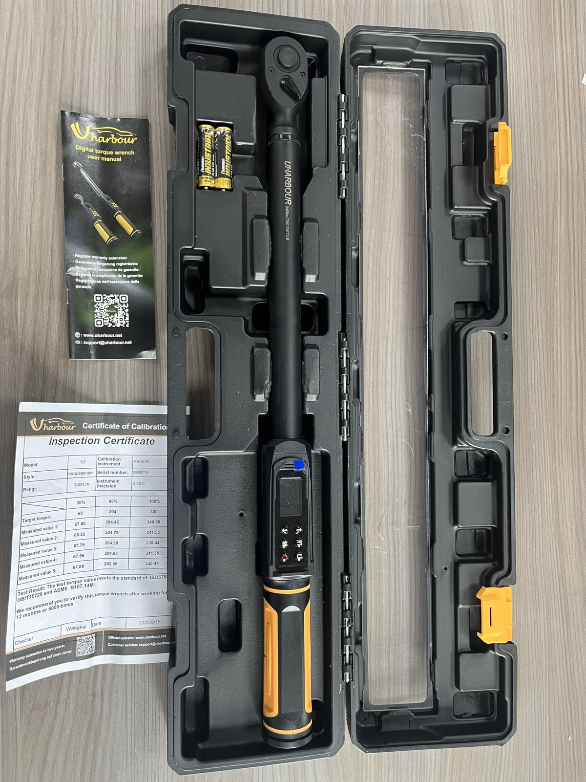 Uharbour Digital Torque Wrench in use across car motorcycle and bicycle projects
