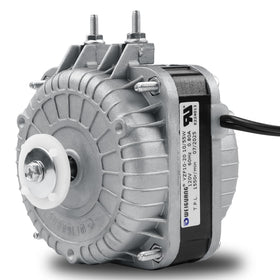 UHEGDRR YZF10-20 fan motor front view highlights cooling potential for condensers