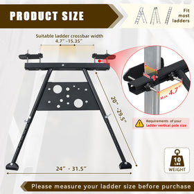 UIABOPZ stabilizer supports up to 300 lbs for heavy-duty tasks
