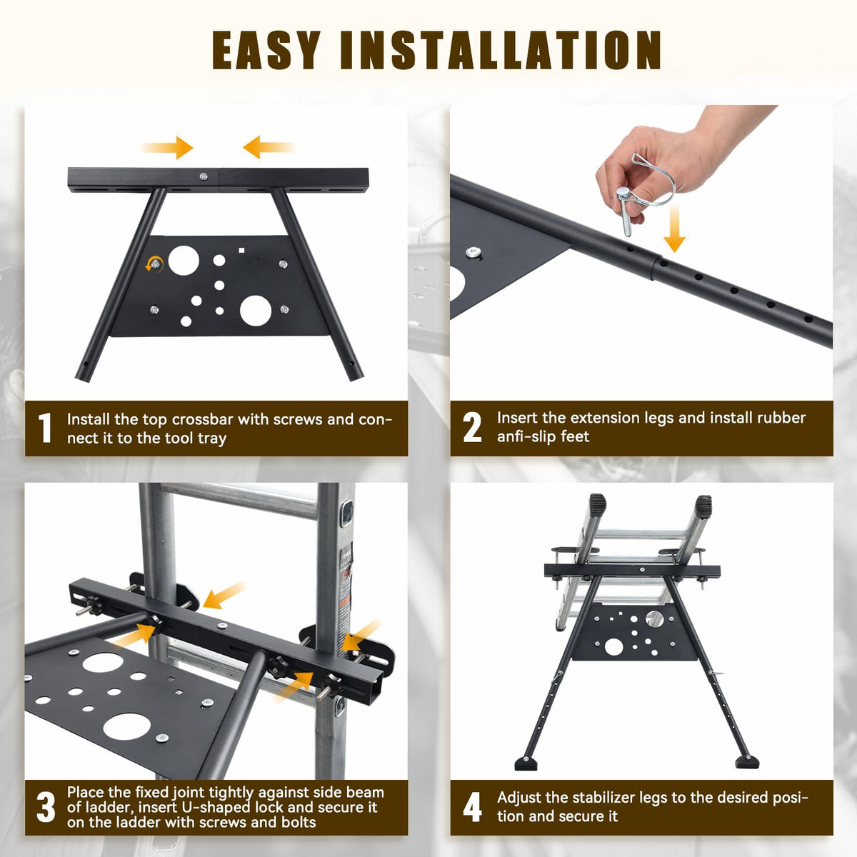 UIABOPZ bolt-on design enables quick installation