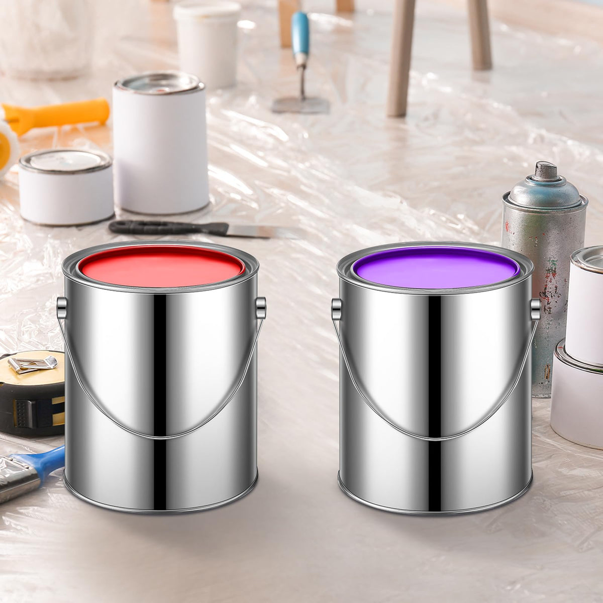 Uiifan portable containers suitable for contractors and artists.