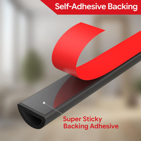UIOCSSC self-adhesive back seal strip for simple, durable installation on various surfaces.