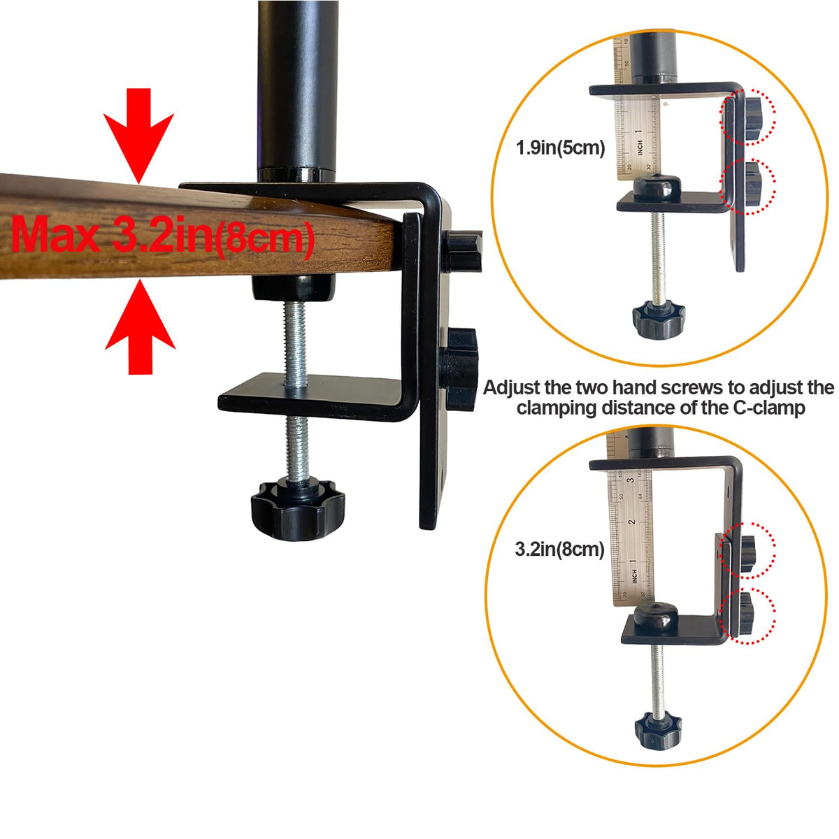 UISKOOPW rotary tool hanger cable management keeps cords tidy.