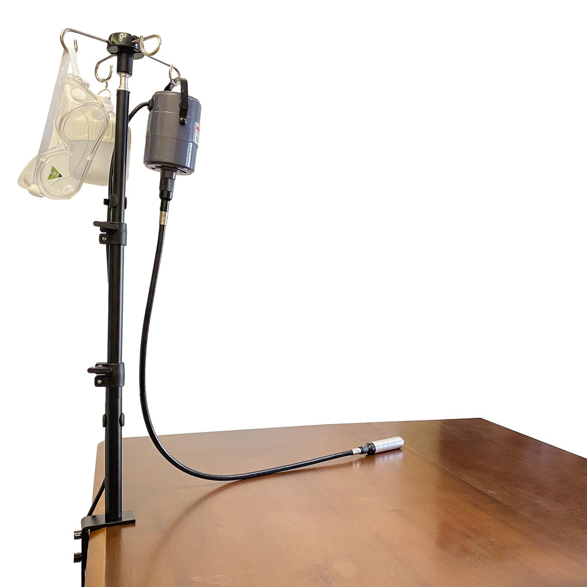 UISKOOPW rotary tool hanger four hooks hold lamps and tools safely.