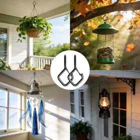 Uiyicil holiday decor hook suitable for outdoor seasonal lighting
