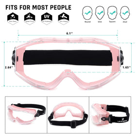 UKNOW Anti-fog coating technology helps maintain clear vision during tasks