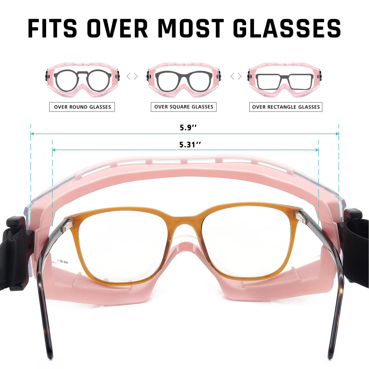 UKNOW ANSI Z87.1 certified eye protection for reliable safety during work