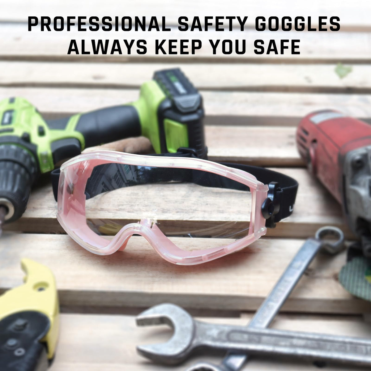 UKNOW Goggles designed to fit over most prescription glasses for easy wear