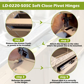 ulapithi LD-0220-50SC hinge opens to 50 degrees.