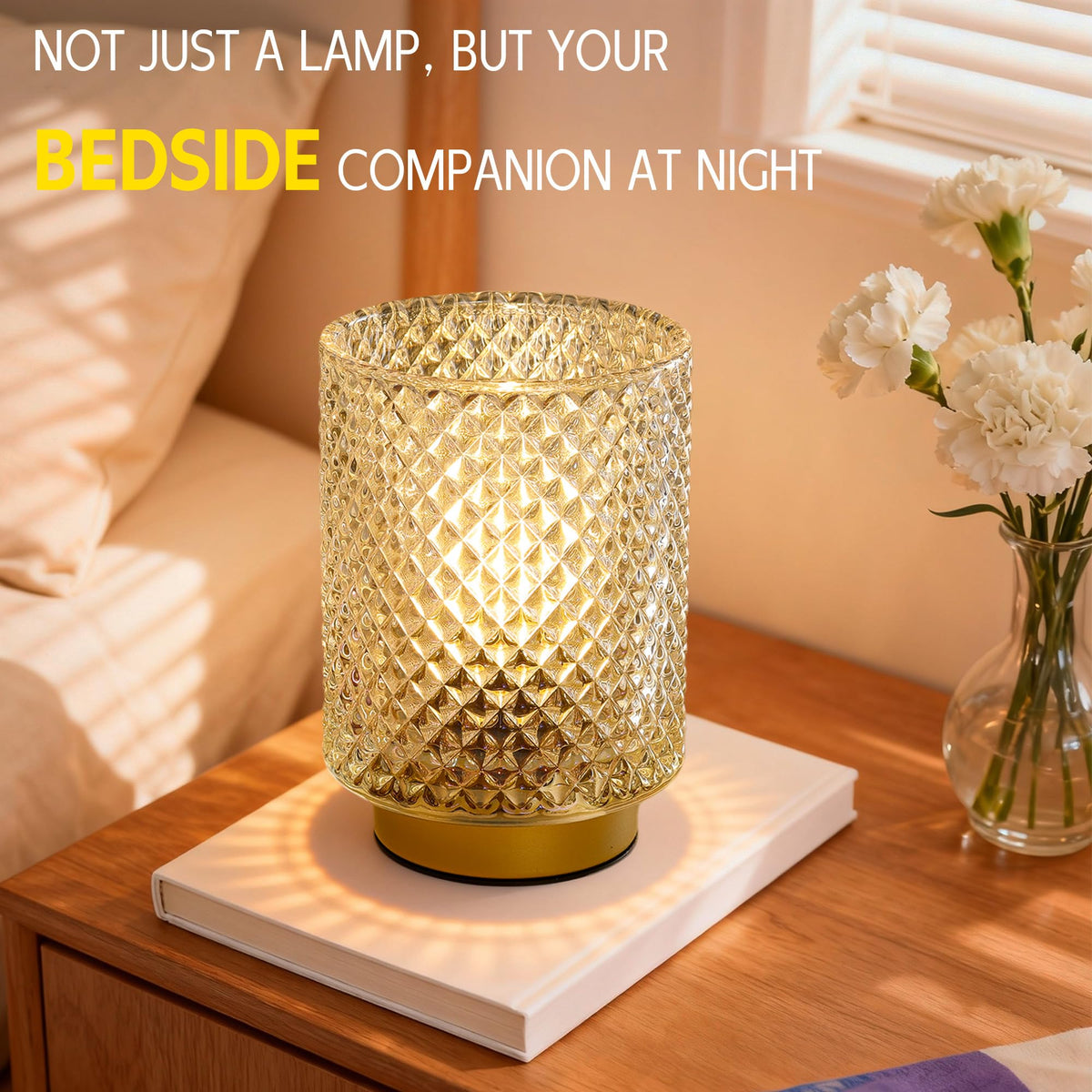 ULAROOM warm white LED bulb delivers ambient light ideal for shelves and displays.