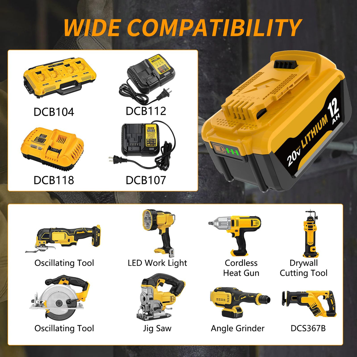 ULATI battery with built-in safety protections for secure operation.