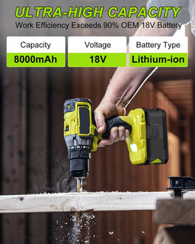 ULATI easy-removal design allows quick swaps on Ryobi tools.